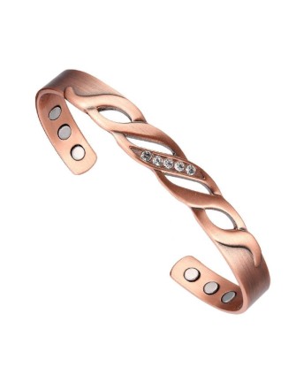 Bracciale in rame magnetico