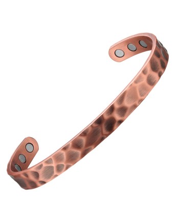 Bracciale in rame magnetico