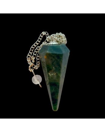 Agate stone pendulum