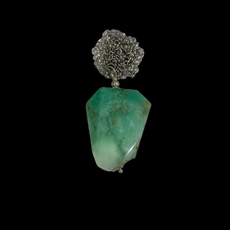 Collier en Chrysoprase